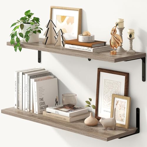 Deep Floating Shelves (2 Count)