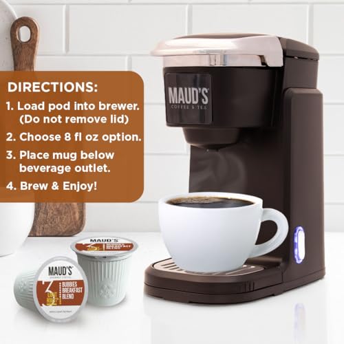 Breakfast Blend Light Roast Coffee Pods (18 Count)
