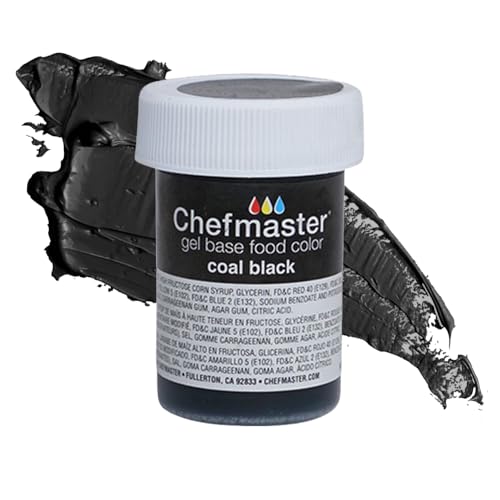 Coal Black Gel Food Coloring