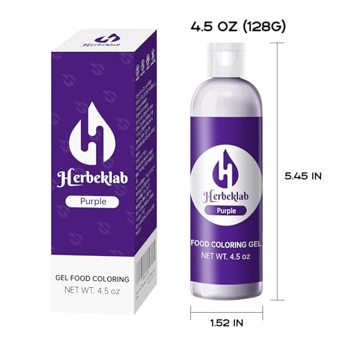 Purple Gel Food Coloring (4.5 Fl Oz)
