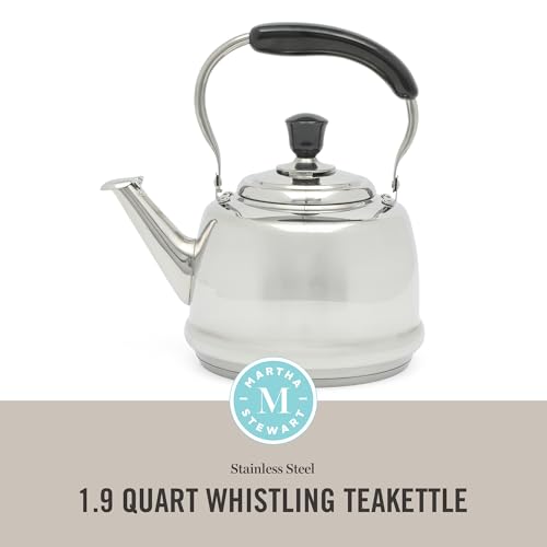 Kingstree Large 2 Qt Stainless Steel Tea Kettle
