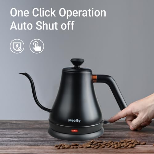 Electric Kettle Gooseneck Water Kettle Stainless Steel Tea Kettle Water Boiler Fast Heating