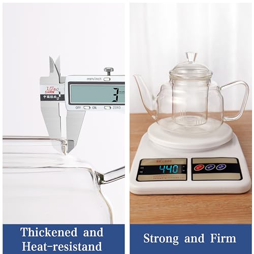 Glass Teapot with Removable Infuser