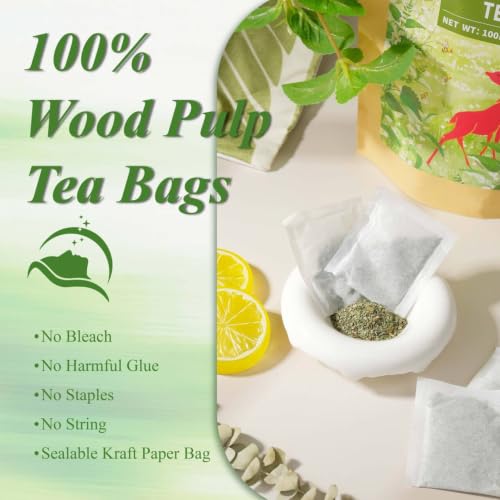 Lemon Balm Tea Bags 100 Count