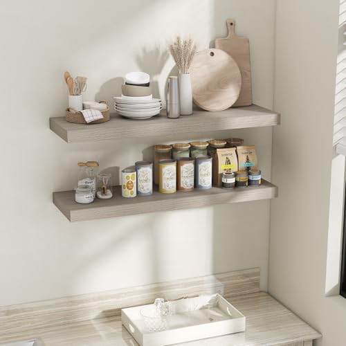 12 Inch Deep Floating Shelves (2 Count)