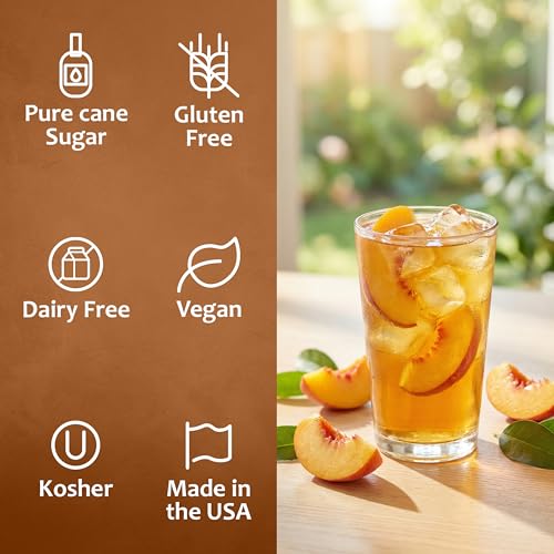 Peach Tea Syrup (25.4 Fl Oz)