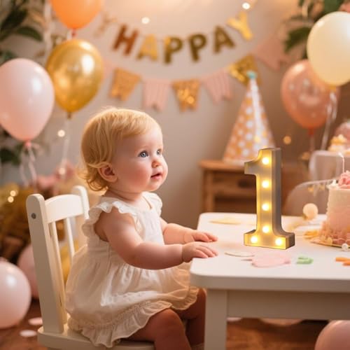 Rechargeable LED Letter Lights Sign Marquee Light Up Letters Sign for Night Light Wedding