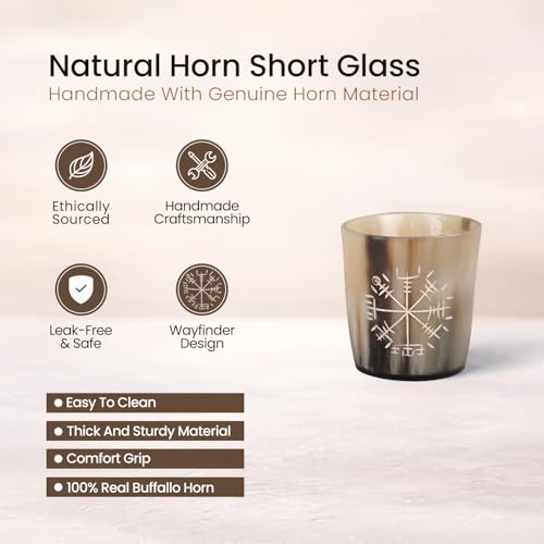 Viking Horn Shot Glasses Set of 12 (12 Count)