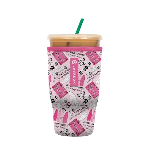 JavaSok Iced Coffee & Cold Soda Insulated Neoprene Cup Sleeve