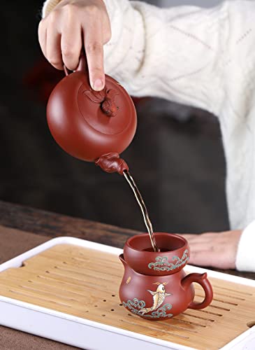 Chinese Yixing Zisha Teapot Set