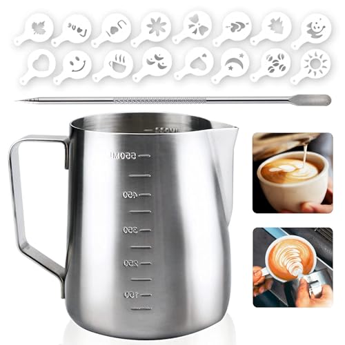 Milk Frothing Pitcher Steaming Pitchers Stainless Steel Milk