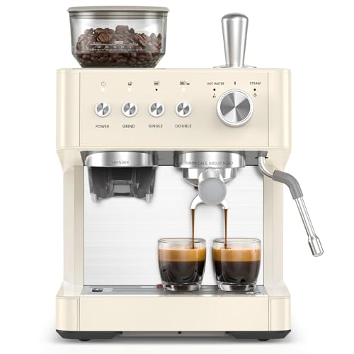 20 Bar Espresso Machine with Grinder