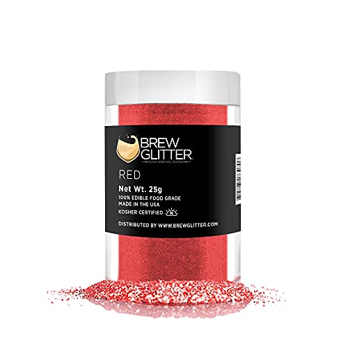 Brew Glitter Red