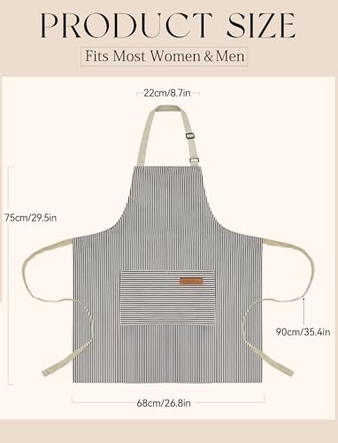 2 Pack Kitchen Cooking Aprons (2 Count)