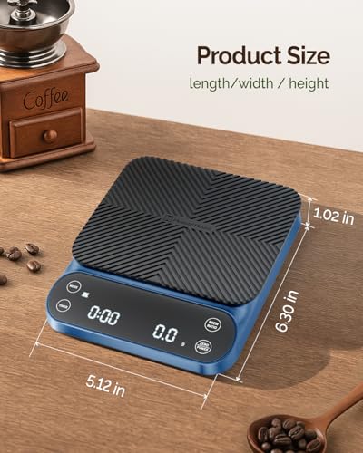 S3 Pour Over Coffee Scale with Timer
