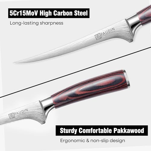 Fillet Knife 7 Inch Boning Knife