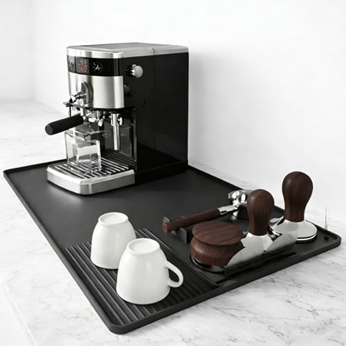 Silicone Coffee Mat with a removable Tamping Mat for Ninja Luxe Cafe Accessories