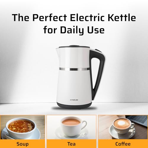 Double Wall Electric Kettle 1100W