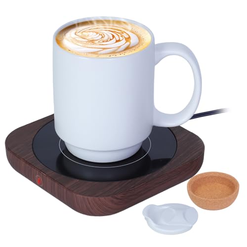 Coffee Mug Warmer & Mug Set for Desk