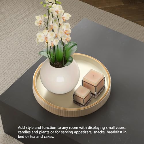 Leather Tray Desktop Storage Organizer
