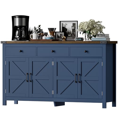 63" Sideboard Buffet Cabinet with Storage