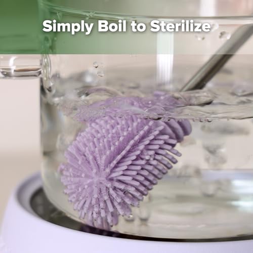 Silicone Cleaning Brush for Baby Bottles & Crevices