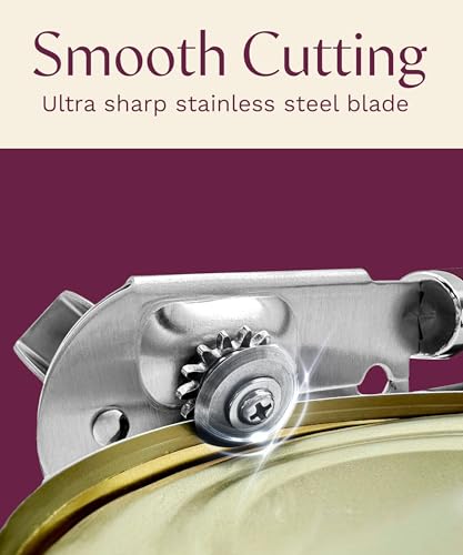Heavy Duty Manual Can Opener with Magnetic Lid Lifter