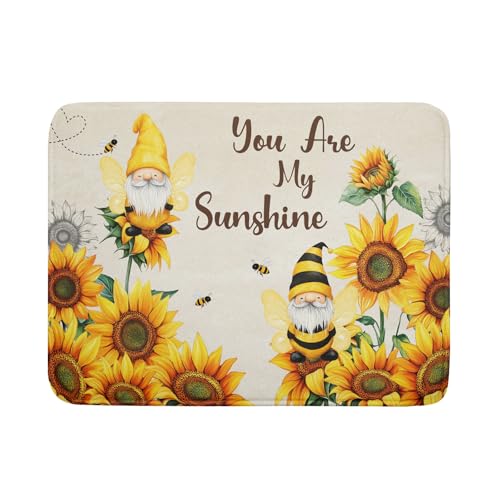 Bee Gnomes Dish Drying Mat
