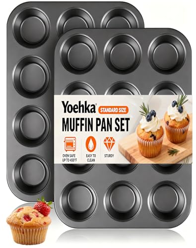 2 Pack Muffin Pan for Baking (2 Count)