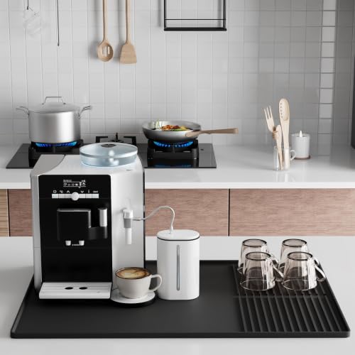 Silicone Coffee Mat with Raised Edges