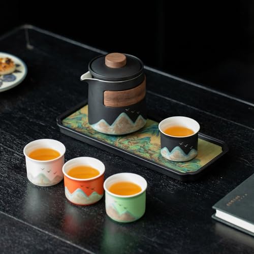 Gongfu Tea Set with Gift Box (7 Count)
