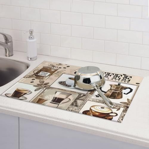 Coffee Dish Drying Mat