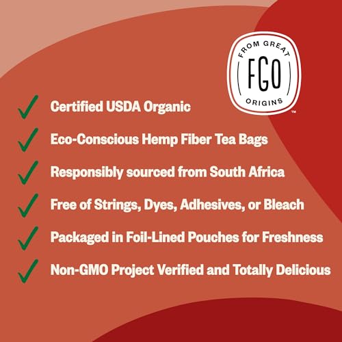 Organic Rooibos Tea (100 Count)
