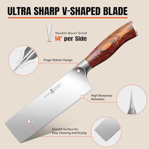 Nakiri Knife 6.5" Japanese Vegetable Cleaver
