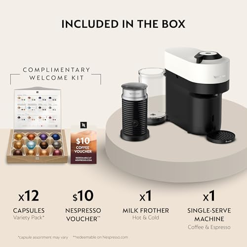 Vertuo Pop+ Coffee Machine with Milk Frother