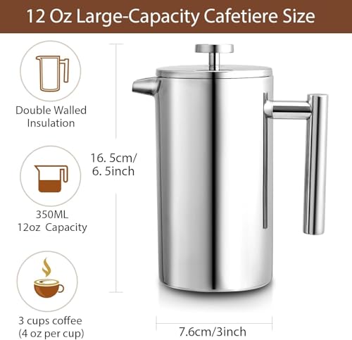 Small French Press Coffee Maker