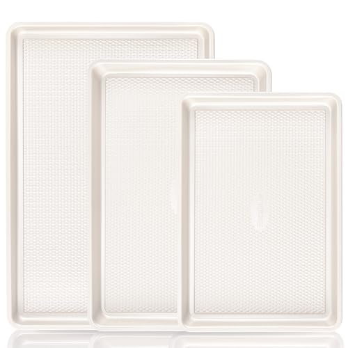 3 Pack Nonstick Ceramic Baking Sheet Pan Set for Oven (3 Count)
