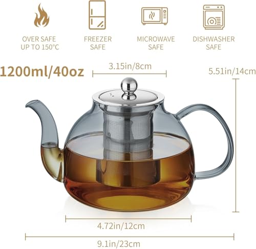 Glass Teapot with Infuser