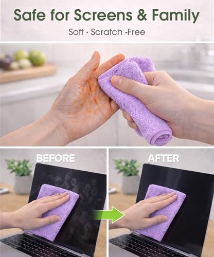 Microfiber Cleaning Cloth Roll (100 Count)