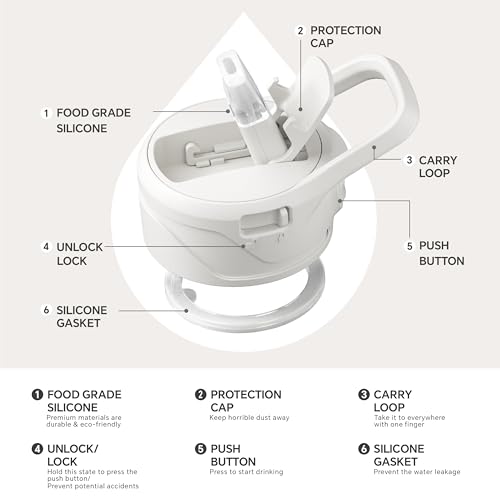 Insulated Stainless Steel Water Bottle with 2 Leak