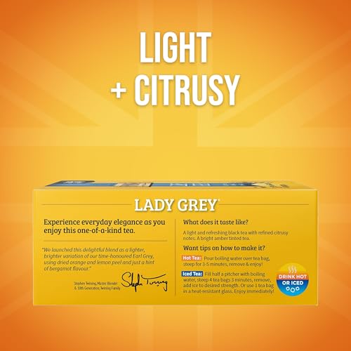 Lady Grey Black Citrus Tea Bags (100 Count)