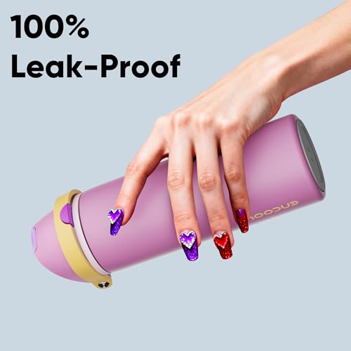 Insulated Water Bottle with Straw