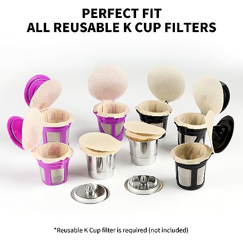 300ct K Cup Coffee Filters with Genius Lid (300 Count)