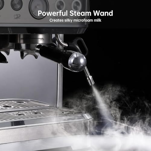 Espresso Machine with Milk Frother and Built