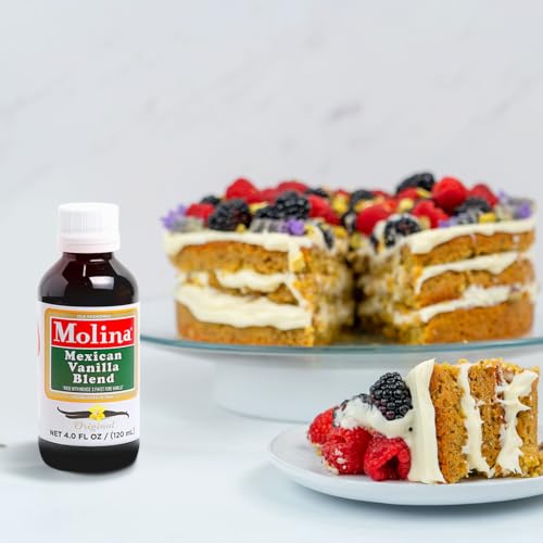 Mexican Natural Vanilla Blend with Pure Vanilla Extract (16 Fl Oz)