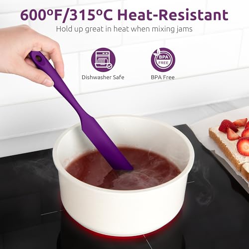Skinny Silicone Jar Spatula Scraper