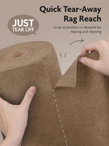 Microfiber Cleaning Cloth Roll (75 Count)