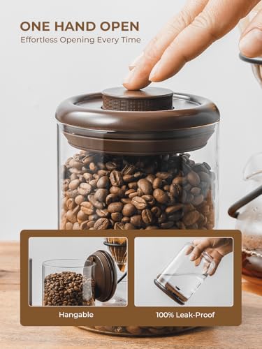 Glass Coffee Bean Canister