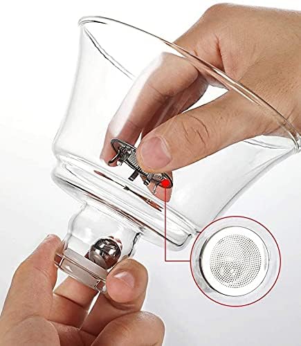 Glass Teapot Set Semi Automatic Drip Rotating with Infuser Lazy Kungfu Tea pot Set