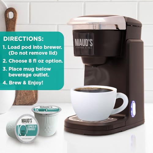 Espresso Dark Roast Coffee Pods (100 Count)